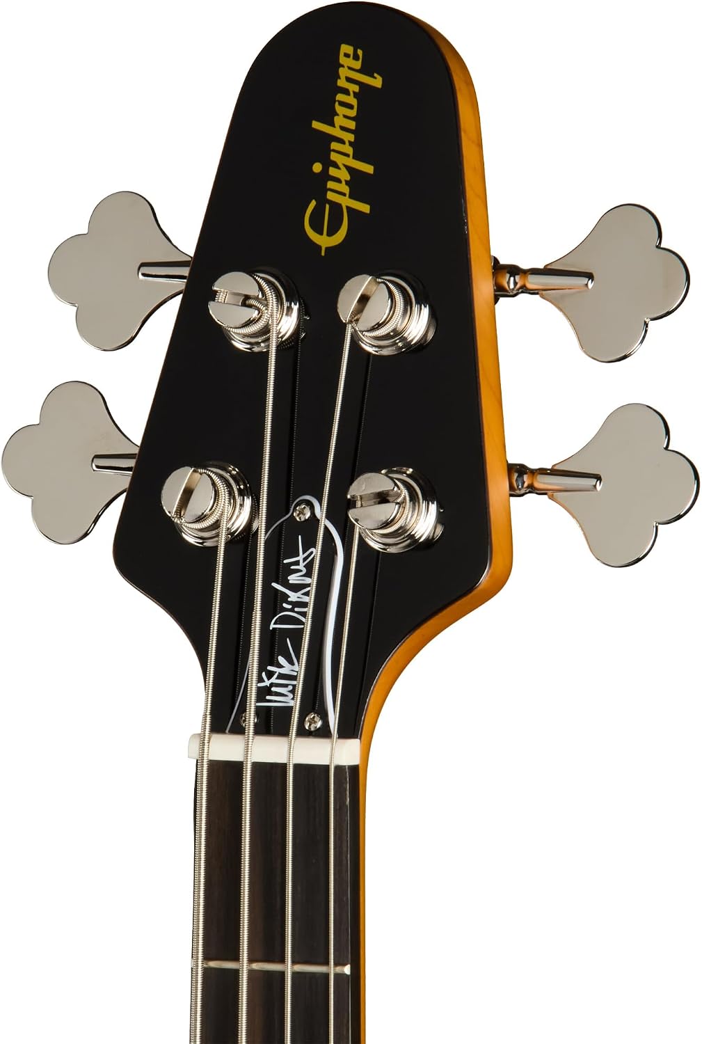 Epiphone Inspired By Gibson Mike Dirnt Grabber G3 Bass, Silverburst with Case