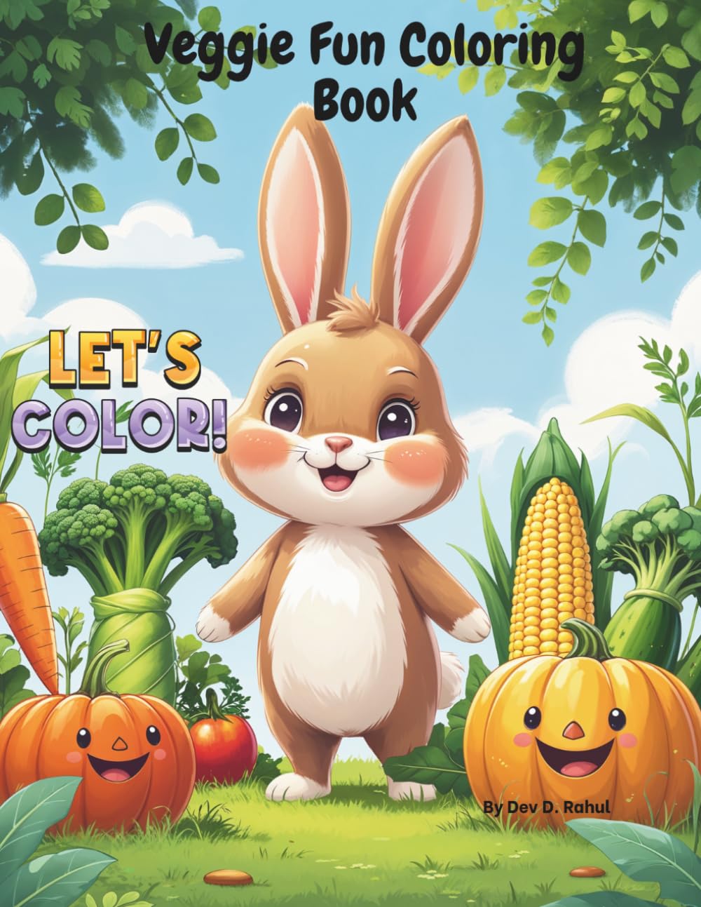 Veggie Fun Coloring Book: Discover the Fun of Healthy Eating Through Coloring! (Discover and Color)