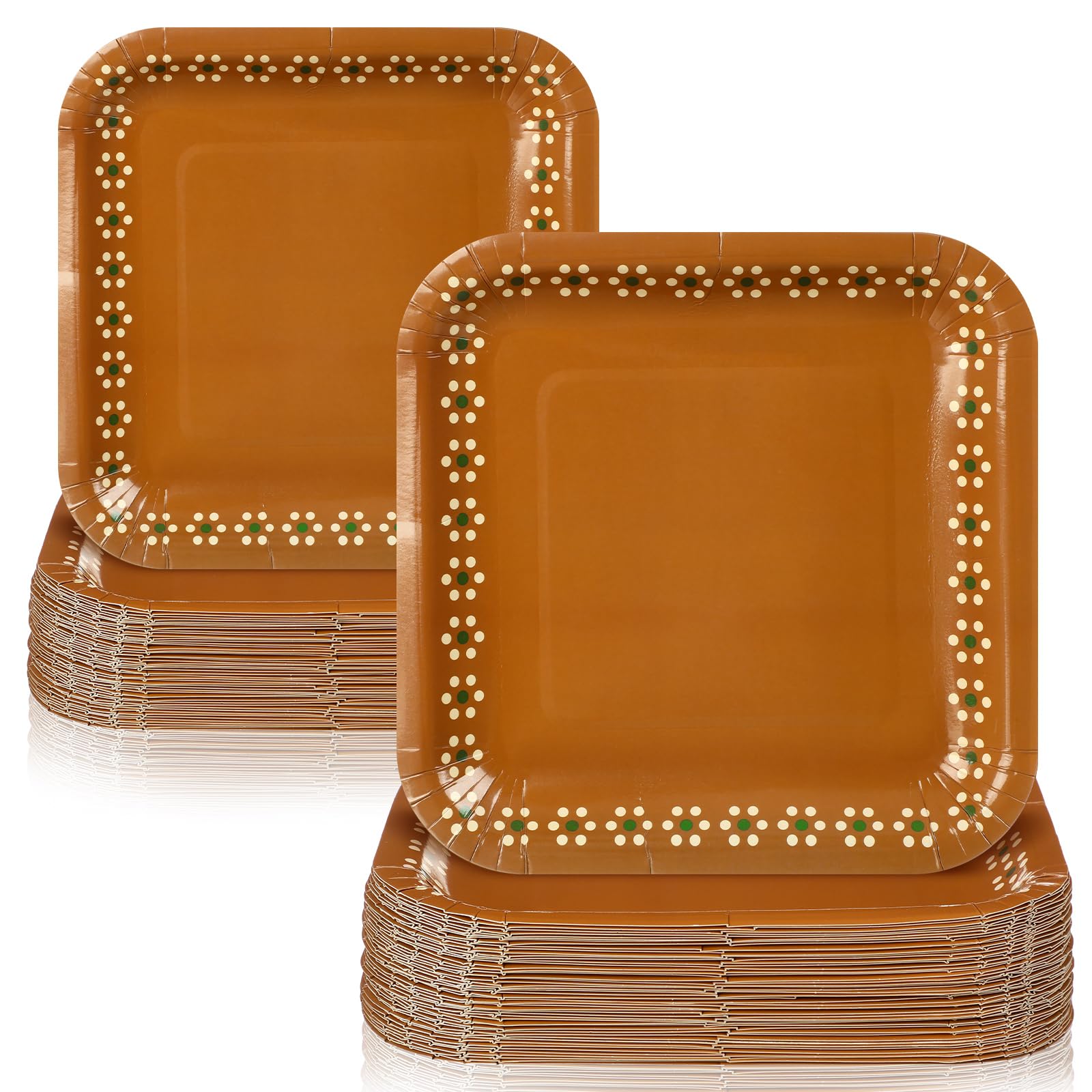 Amazon.com: Yungyan 100 Pcs Platos De Barro Mexicanos Square Paper