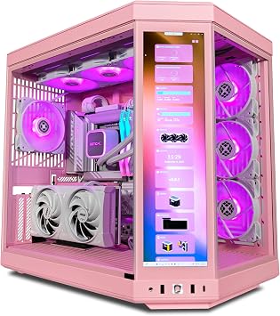 Y70 Strawberry Milk Extreme Gaming Desktop, Intel Core Ultra 7 265K 3.9 5.5GHz Turbo, RTX 5070 12GB, 2TB NVMe SSD, 32GB RAM, 750W Gold PSU, Win 11