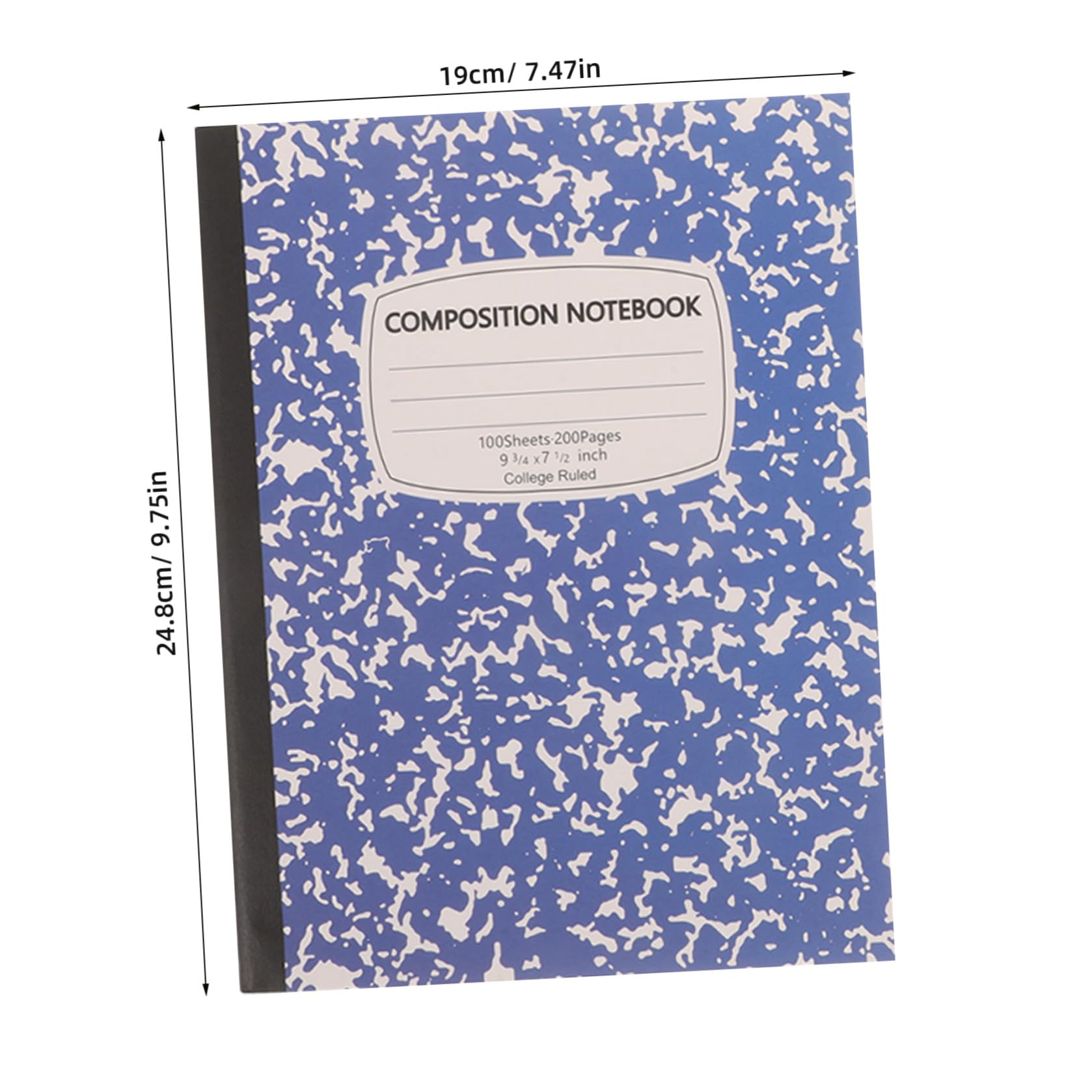Lot De 5 Cahier de Composition B5 100 Feuilles à Lignes College
