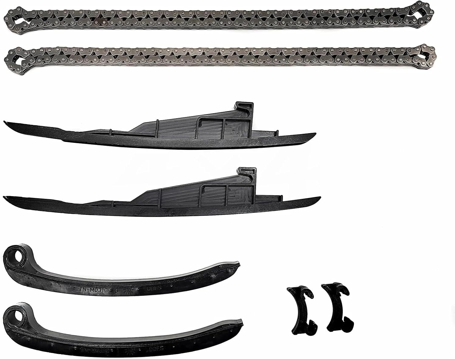 Engine Timing Chain Repair Kit Fit For BRP ODES 800 ATV UTV CHAIN GUIDE &CHAIN TENSION GUIDE &CHAIN GUARD&SILENT CHAIN 2 Sets Replacement parts