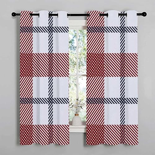 Cortinas para Sala Elegantes Modernas - Cortina divisora a cuadros de color claro para separación de habitaciones, cortinas bohemias de 85 pulgadas