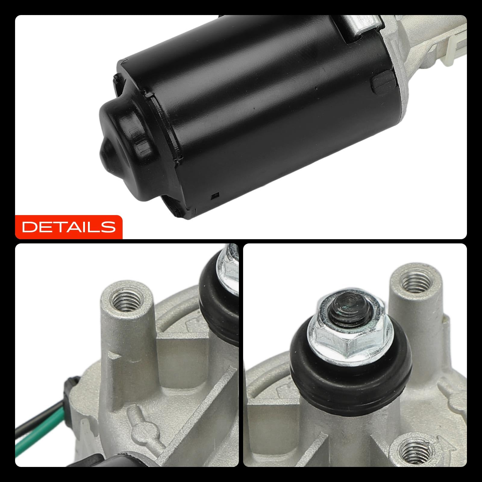 Frankberg Motore Tergicristallo Compatibile con 141 950 4x4 1000 4x4 1000 i.e Cat 1100 Trekking 4x4 1100 4x4 1300 D 1983-2004 Replace# TG.E424B,064342402010