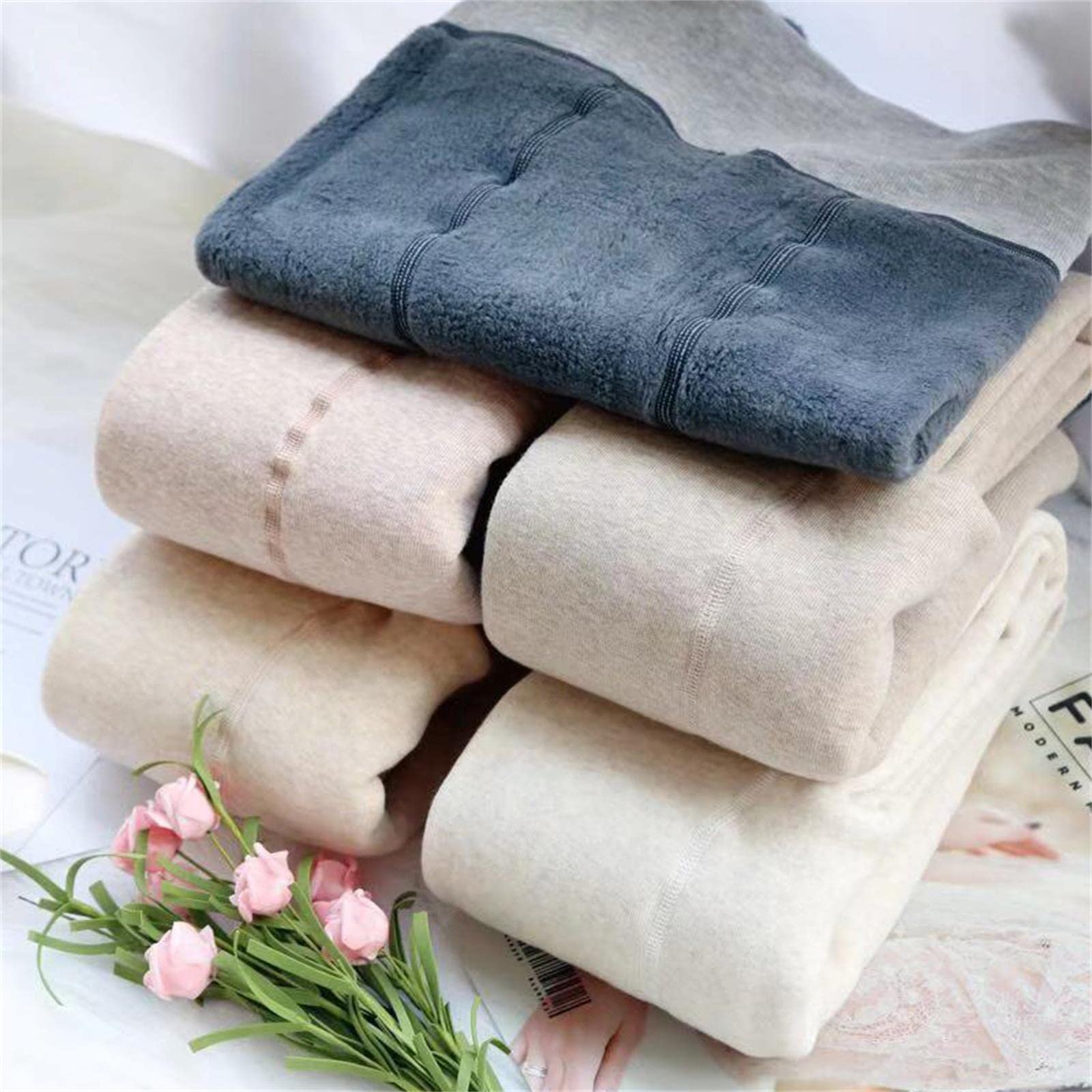 Collant da Donna Full Foot Caldo Cashmere Spesso Inverno Donne Invernali Collant Senza Piede
