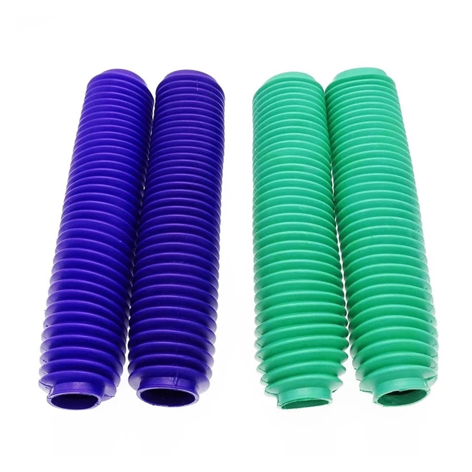 Pasuje Do Motocykla Terenowego Pit Dirt Bike, 2 Szt., Ochraniacze Przedniego Widelca Motocyklowego, Gumowe Amortyzatory, Osłona Pyłoszczelna Ochraniacz widelca motocyklowego Osłony(Blue)