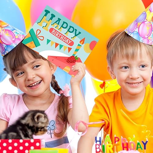 Miniatura 7 de Caja surtida de 64 tarjetas para todas las ocasiones con sobres y calcomanías, tarjetas de felicitación surtidas de 4 x 6 pulgadas con interior en