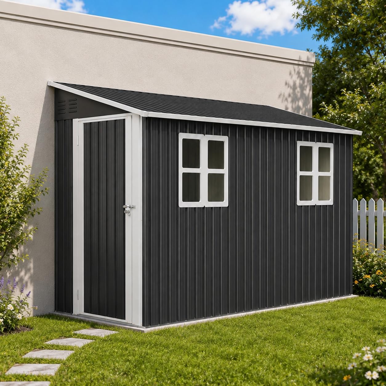Photo 1 of YOPTO 4x10 FT Metal Storage Shed