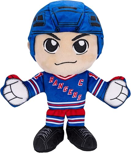Miniatura 3 de Bleacher Creatures New York Rangers Mark Messier - Peluche de 8 pulgadas de la NHL Kuricha sentado  Leyenda de la NHL inspirada en Chibi suave