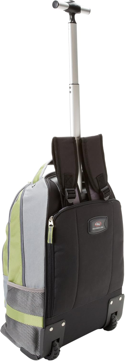 CALPAK Impactor Olive 18-inch Rolling Backpack