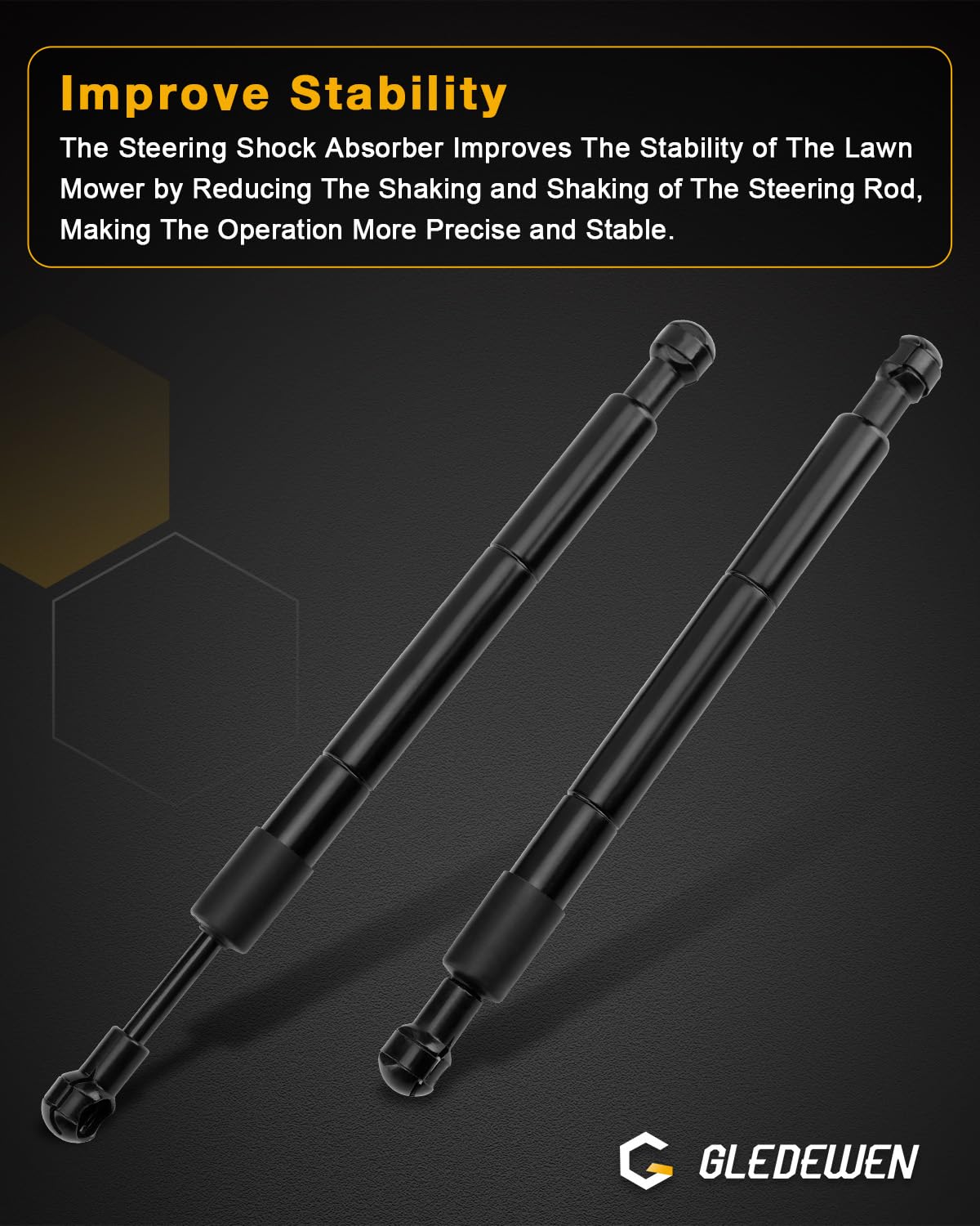 Amazon.com: Steering Shock Damper, Compatible with John Deere