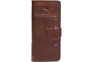 Tolredo: Cowhide Leather Hunting Log Book