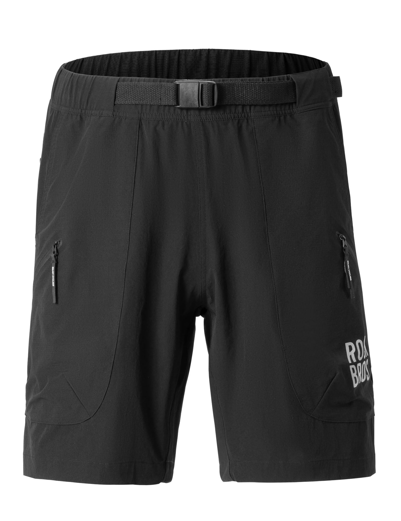 ROCKBROS MTB Hose Radlerhose Radhose Herren, Fahrradhose Kurz mit Magnetbund, Atmungsaktiv Schnelltrocknend Bike Shorts für Mountainbike Radsport Laufen Trekking Wandern