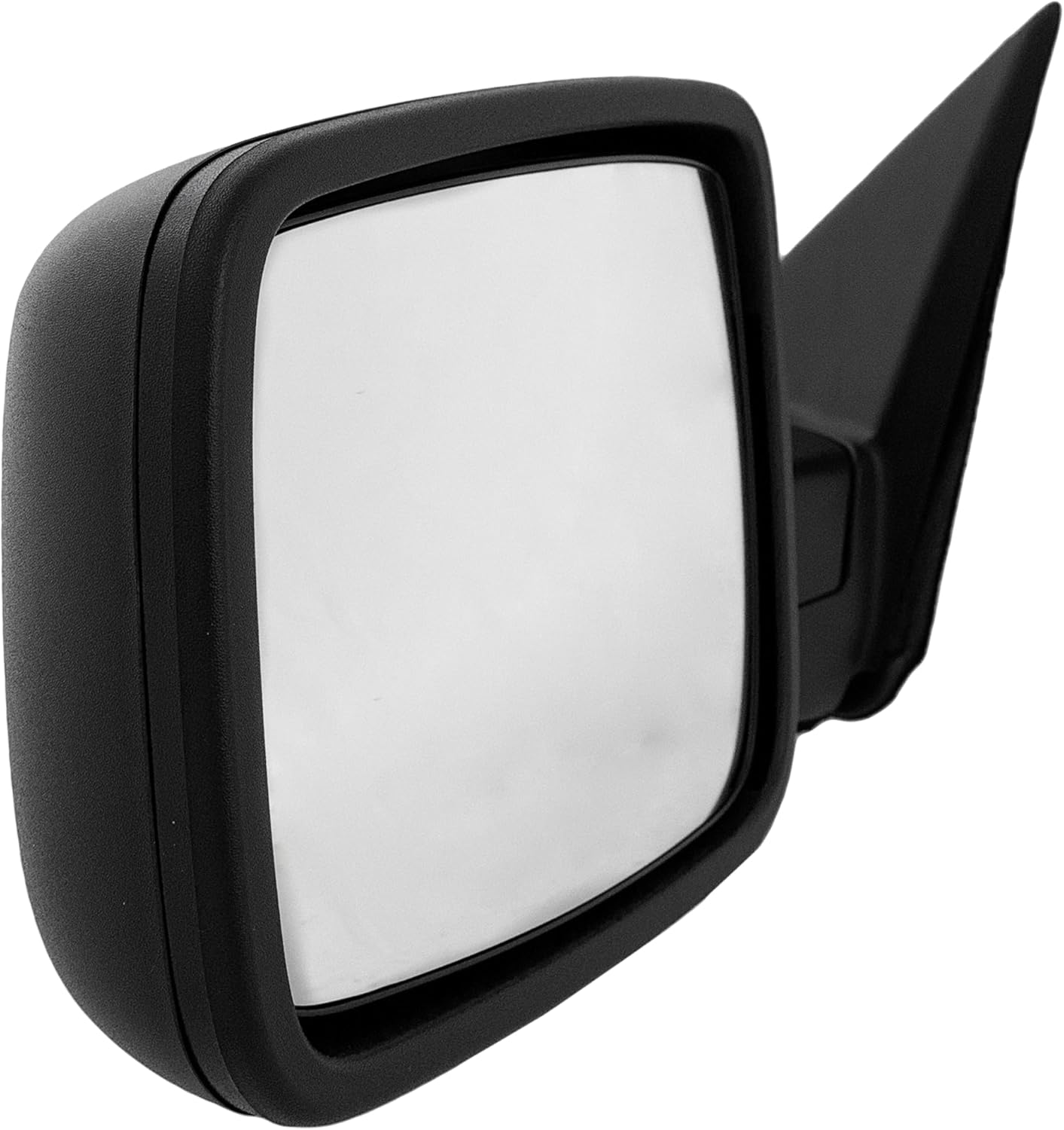 JC Whitney Driver Side Non-Electric Mirror for Ram 1500 2500 2011-2012 Without Signal Light, Blind Spot Monitor, Memory, Puddle Lamp & Auto-Dimming Textured JDG61L