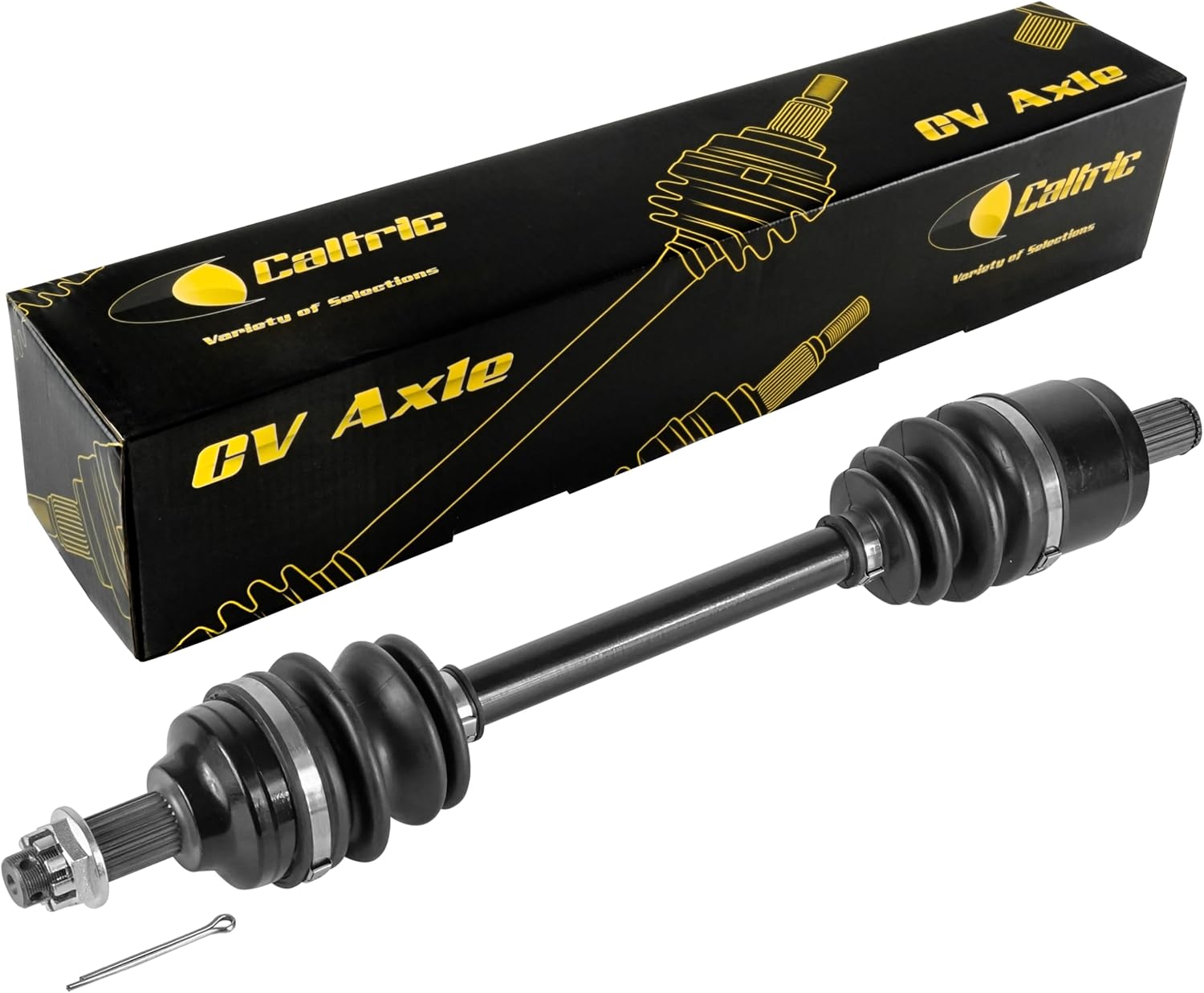 Caltric Rear CV Axle Compatible with Honda Rancher 420 4x4 TRX420FA / Foreman Rubicon 4x4 TRX500FA / Rubicon DCT EPS TRX500FA / Foreman Rubicon Deluxe TRX500FA Left Or Right
