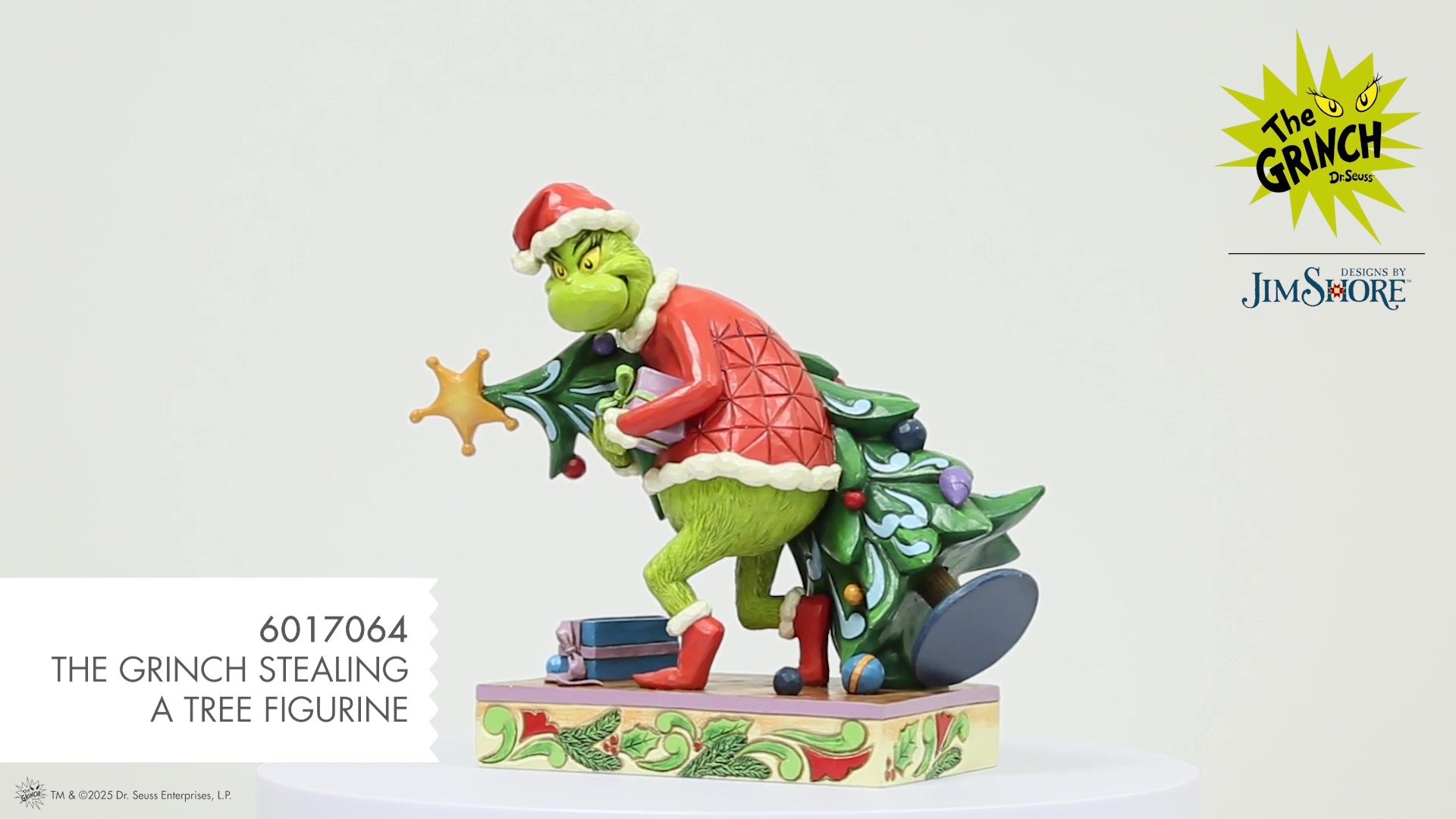 新品　Jim Shore グリンチ クリスマス置物 約18cm ジムショア Amazon.com: Enesco Dr. Seuss Grinch Jim Shore Santa Grinch