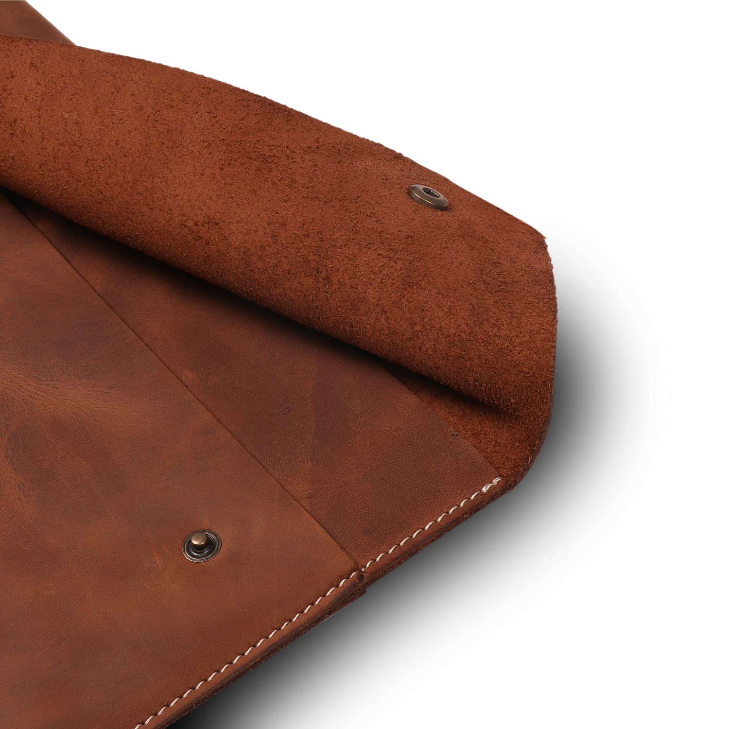 MegaGear Custodia in Pelle a Grana Superiore per MacBook - Borsa per MacBook Pro e MacBook Air - 16 Pollici - 15 Pollici - 15.5 Pollici (M4, M3, M2, M1, Pro & Max) Modelli dal 2020 al 2024