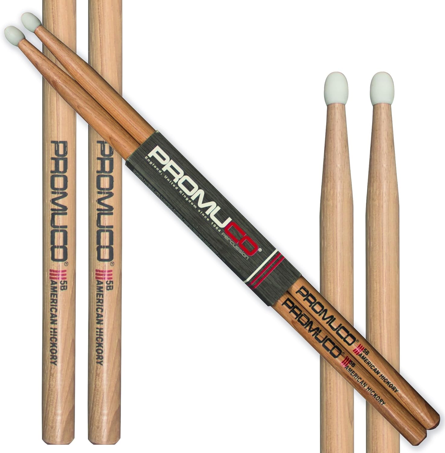 Promuko Drum Stick Rock Maple 18022B Lock Maple Material (406mm x 16.0mm)