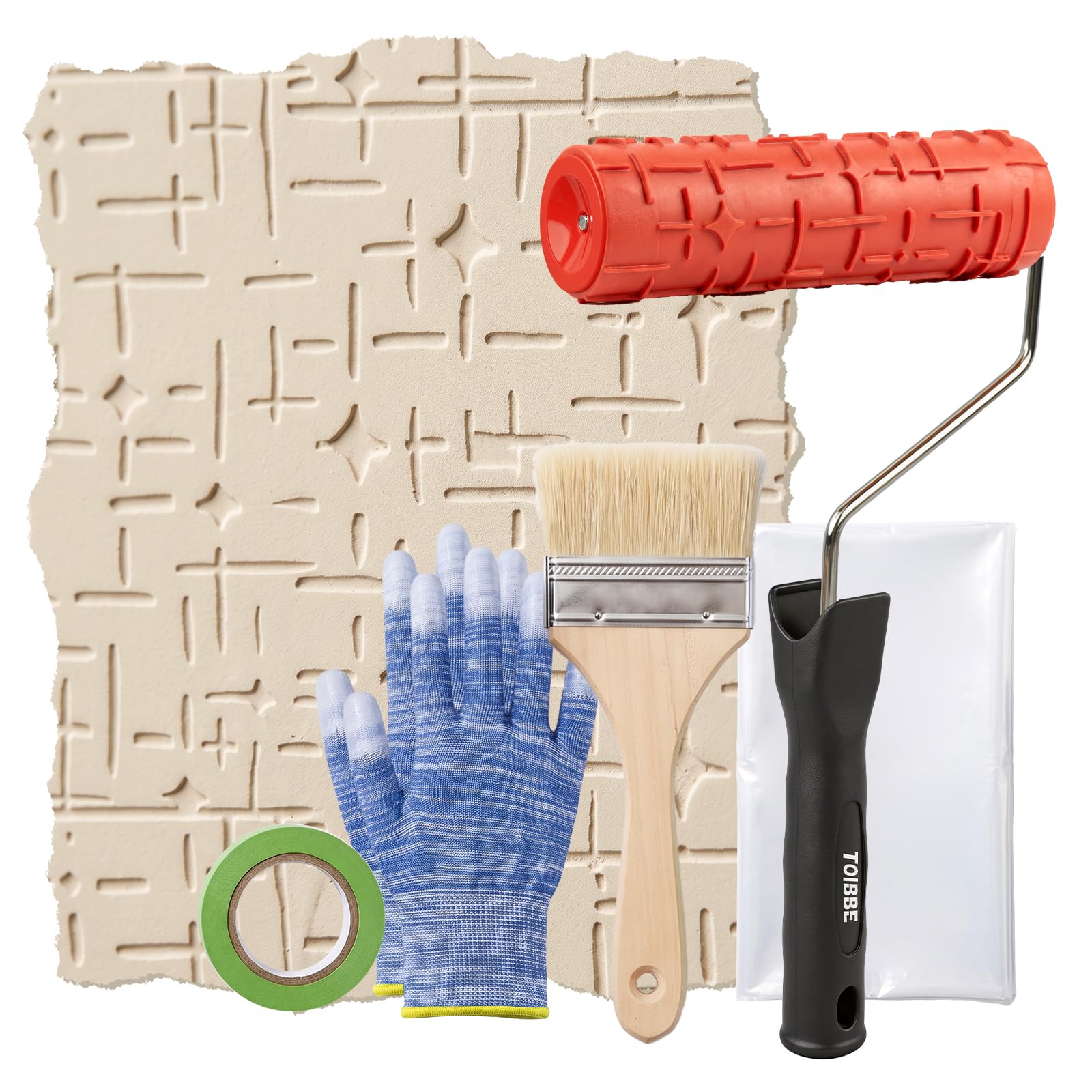 Texture Paint Roller - Create Stunning Wall Patterns -12