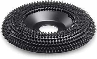 Tungsten Carbide Carving Wheel for Angle Grinder, Wood Shaping Disc, Aggressive Material Removal, Anti-Clog, Durable