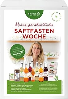Gewußt wie Bio Saftfasten Woche | 5-Tage Detox Saftkur Komplettset Mit Bio Säften Zur Entschlackung & Energie | Vegan | Inklusive Anleitung