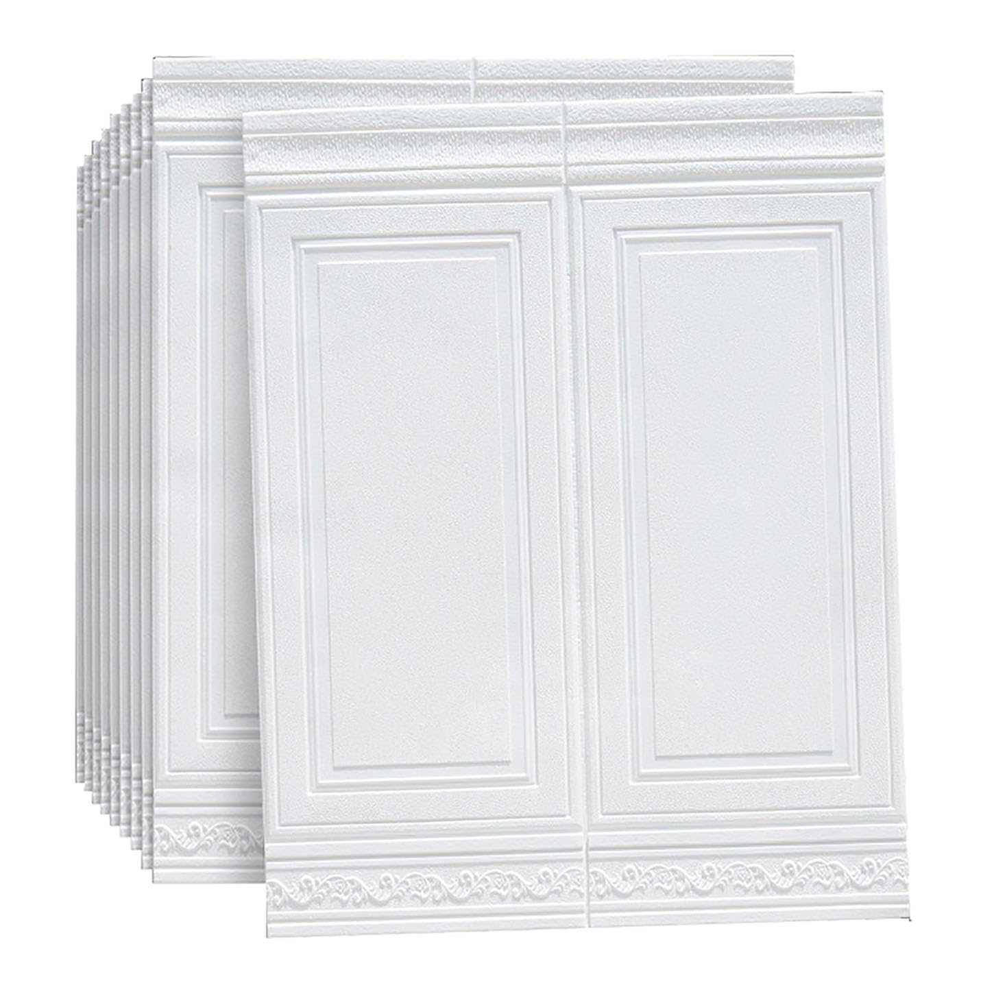 10 pannelli da parete effetto mattone, autoadesivi, 3D, in schiuma, impermeabili, decorazione
