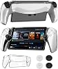Funda transparente FANPL 【Versión mejorada】 para accesorios de PlayStation Portal, cubierta protectora rígida para PS Portal con 4 agarres de pulgar, fuerte y duradera, no se cae fácilmente por FANPL 1