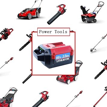 DTK 2500mAh Replacement for Toro 60V Battery Compatible with Cordless Power Tools