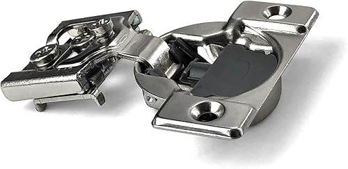 Miniatura 2 de ANGSTROM Paquete de 2 bisagras de gabinete con marco frontal, cierre suave de 105 grados, ajustable en 3D (superposición de 12 pulgada)