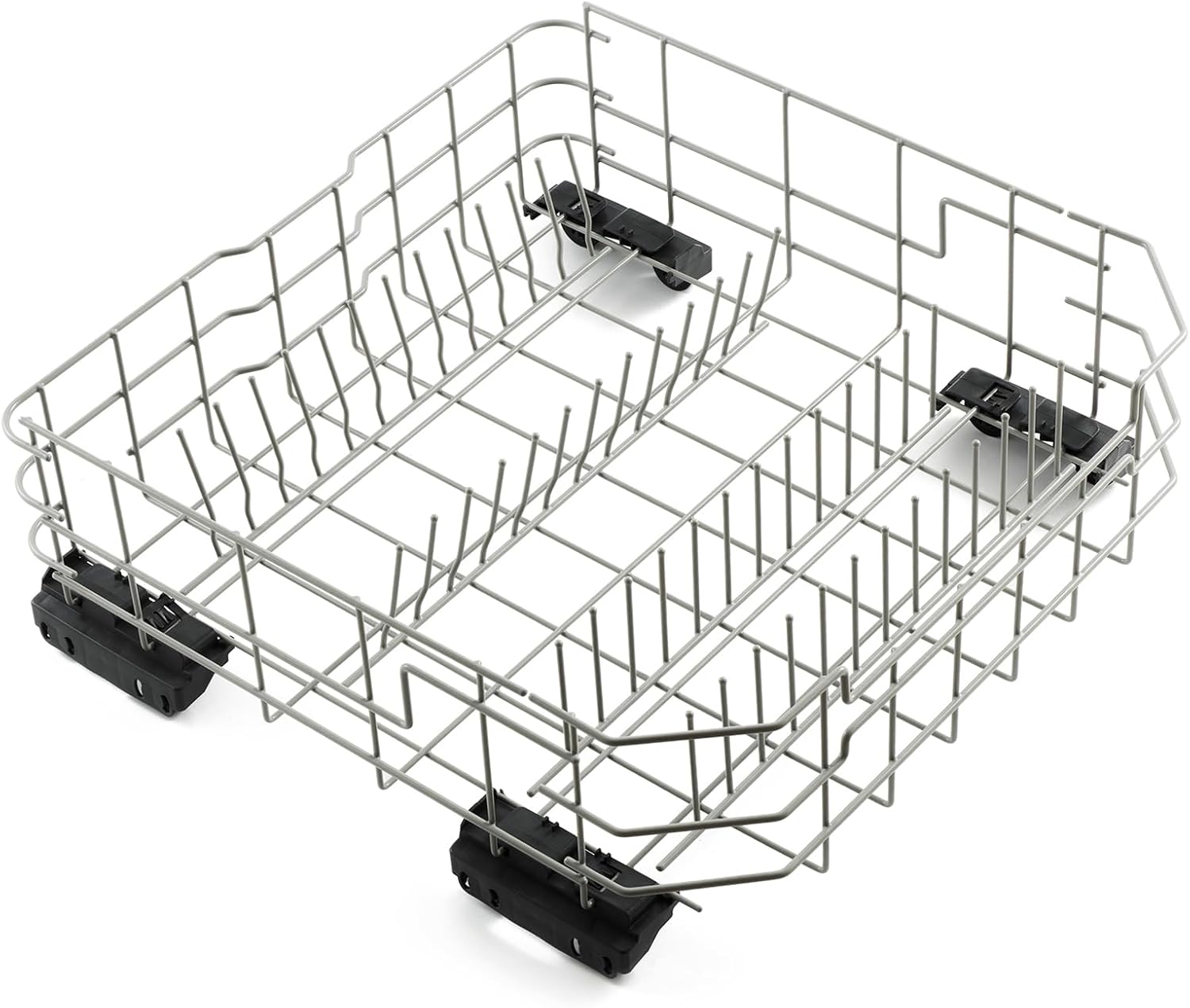 Allstare WD28X26099 WD28X34744 Dishwasher Lower Rack Replacement Parts for GE Dishwasher Parts GDF510PSD1SS GDF520PGJ0BB GDF510PSJ0SS Lower Dishrack Assembly GE Dishwasher Bottom Rack 1 Pack