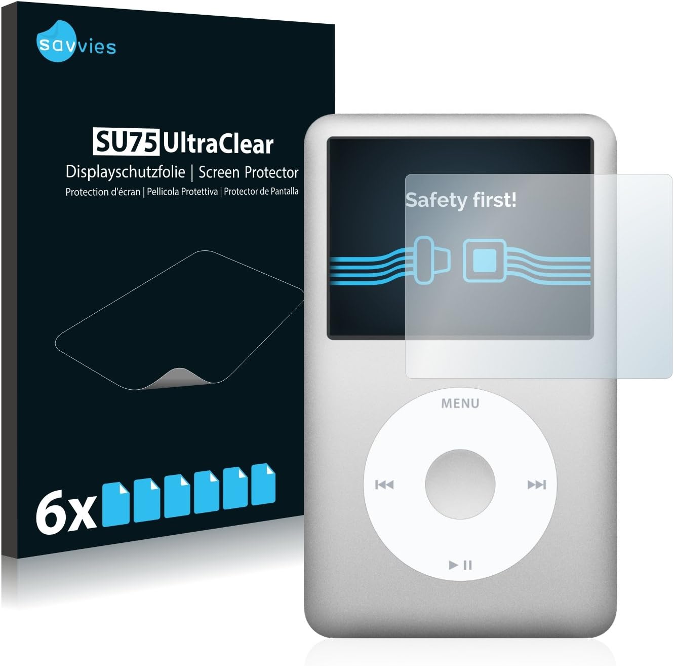 protezioni per lo schermo ipod 6