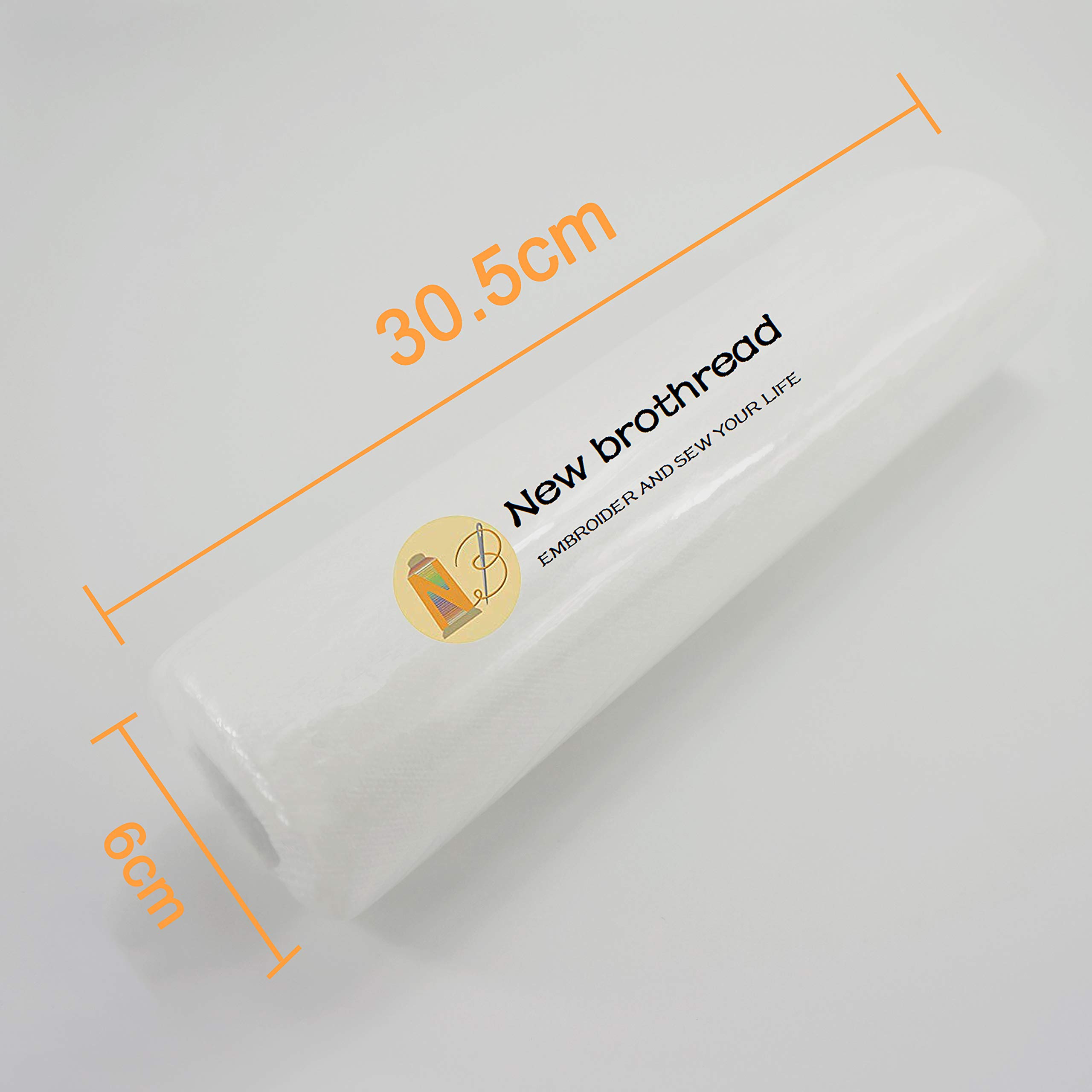 New brothread Wash Away Water Soluble Machine Embroidery Stabilizer