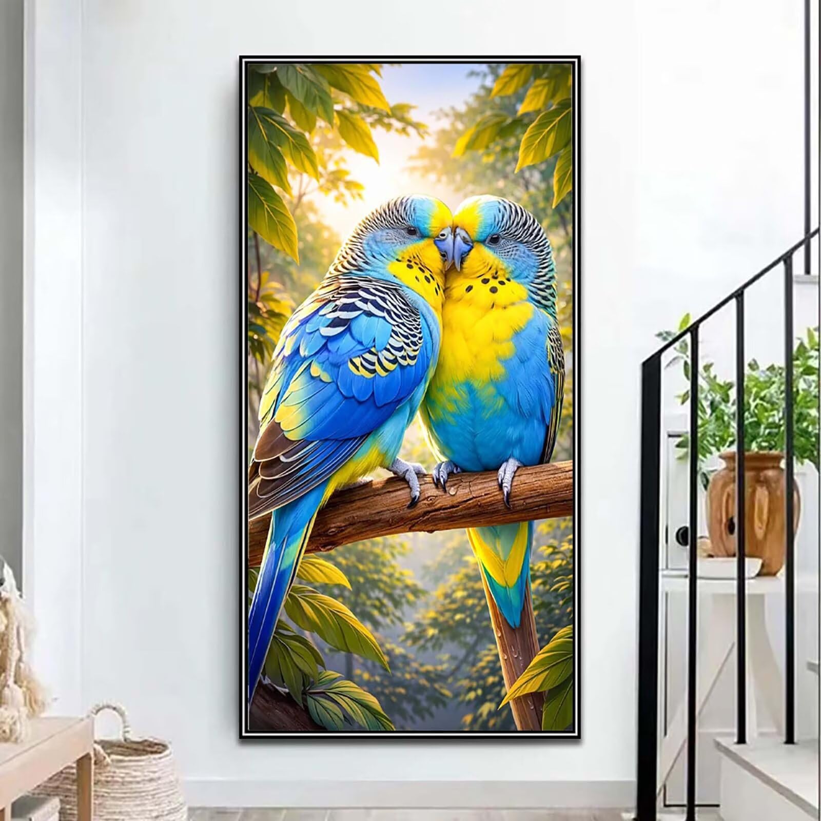 Diamentowe malowanie pary, DIY diamentowe malowanie dorośli 60x120cm n5w