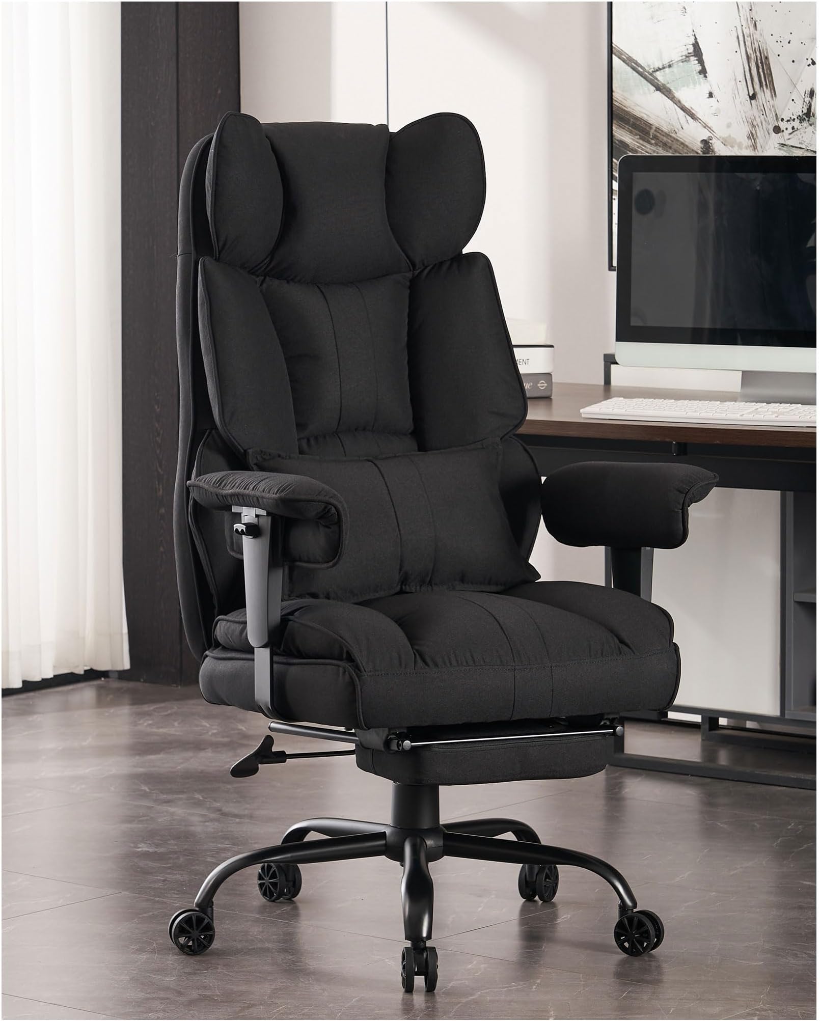 Amazon.com: Office Star EX Series Executive Big Man's Office Chair with ...