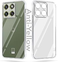 Jkobi Lifetime Anti-Yellow Clear Back Cover Case for Motorola Moto Edge 70 (Sleek Hard Crystal | Shockproof and Camera Protection)