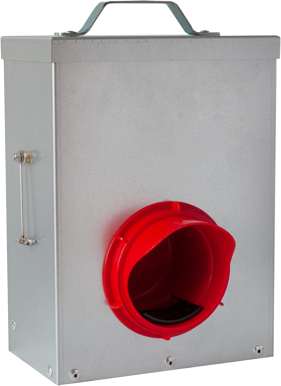 RentACoop 3 Pound Metal Chick2Chicken Medium Port Feeder