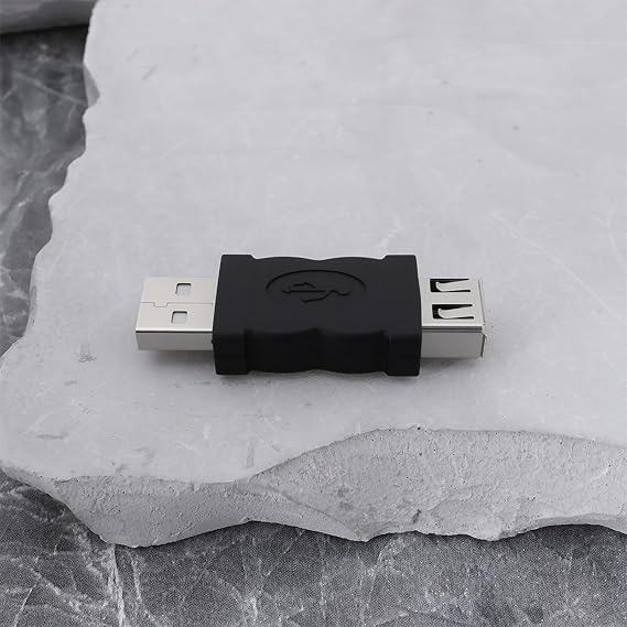 Create idea 2pcs Firewire IEEE 1394 6 Pin Female to USB Male Adapter Plug Convertor for Printers Digital Cameras Scanners