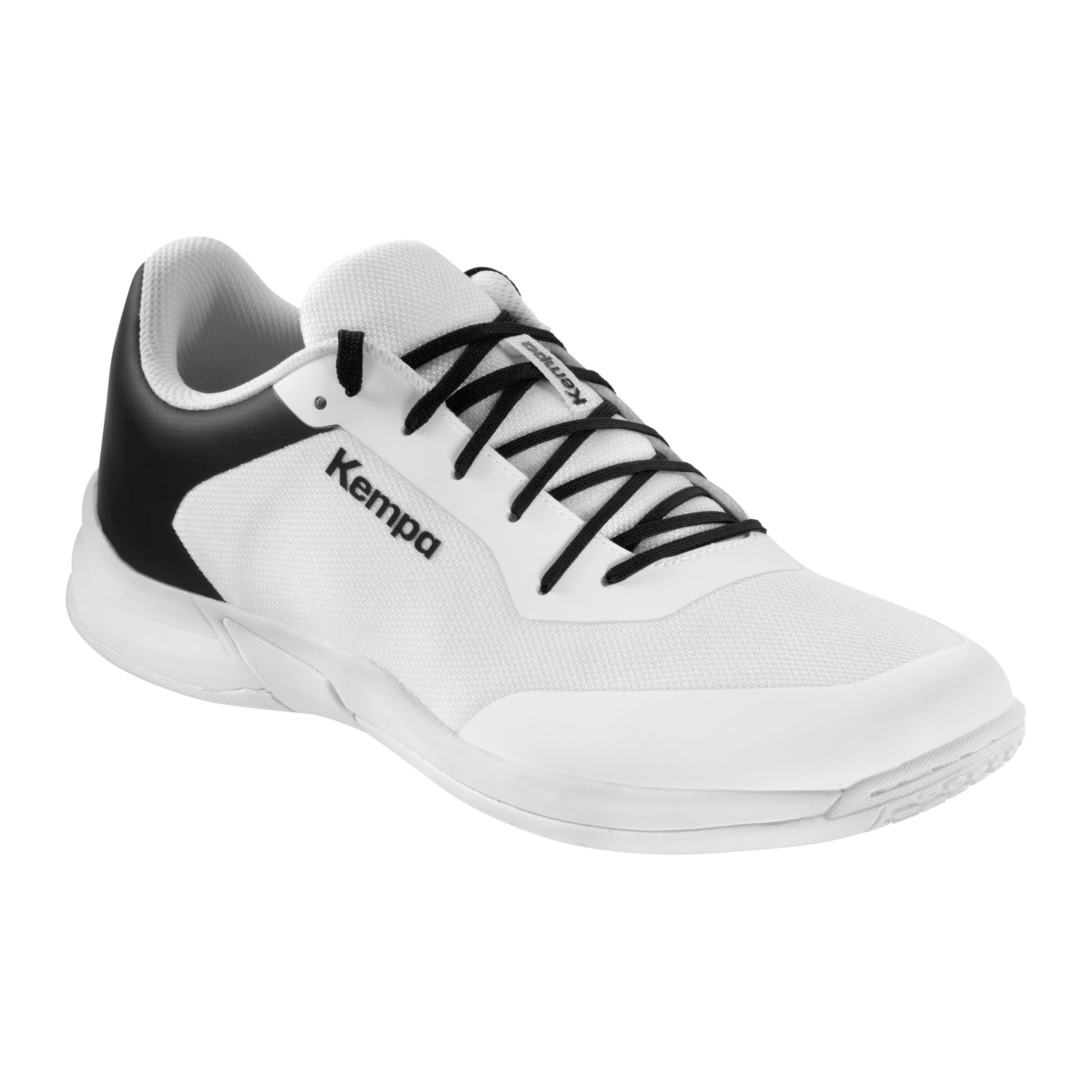 Kempa Unisex's Kourtfly Three Sports Shoes, White Black, 10.5 UK