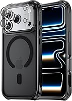 Vista 141 de Funda Magnética para iPhone Air Compatible con MagSafe Resistente a Caídas de 16 Pies Cubierta Trasera con Sensación de Piel Mate a Prueba de Golpes