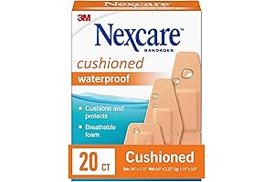 Nexcare Waterproof Cushioned Bandages