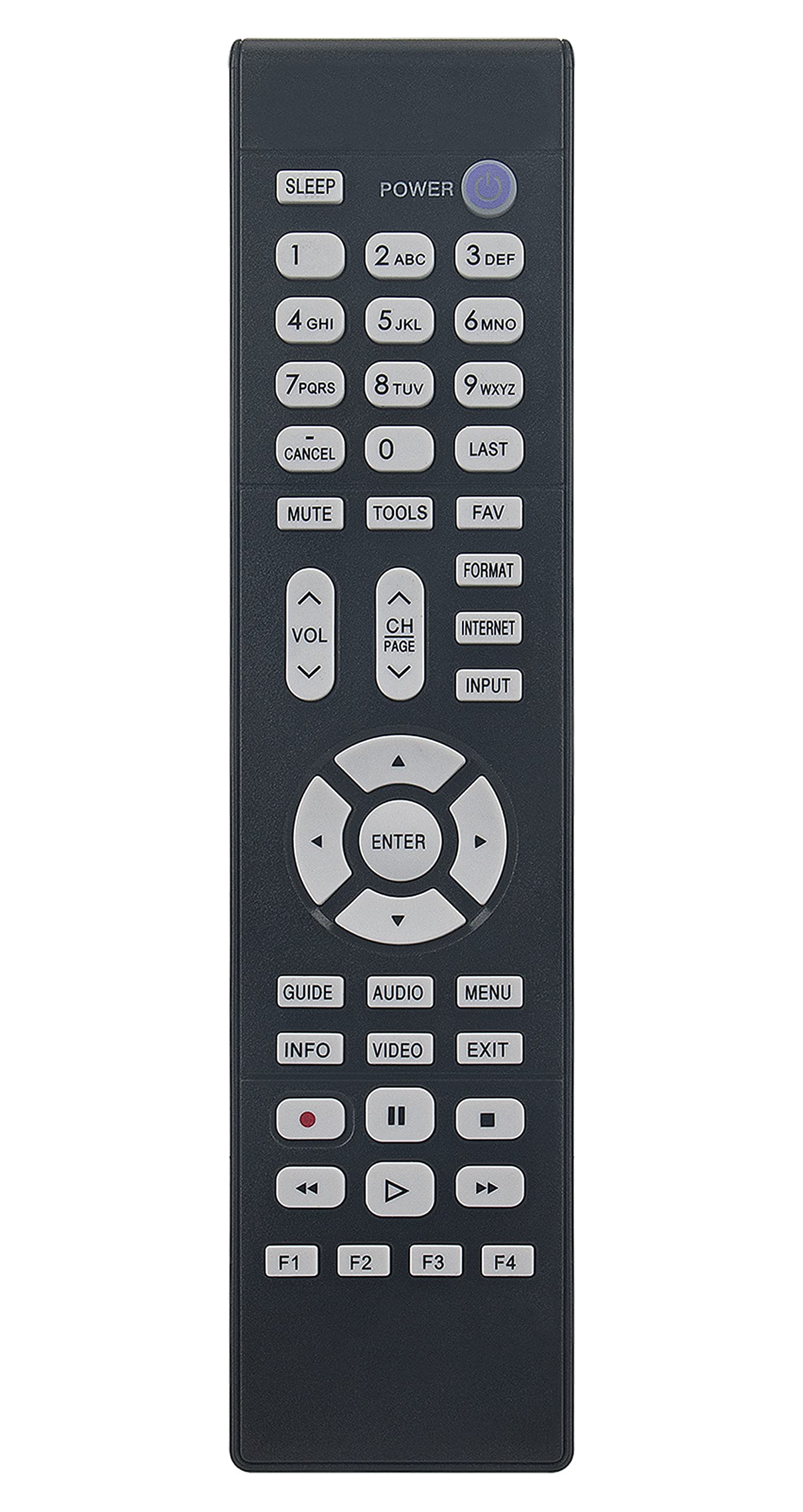 290P187A40 Replace Remote Control fit for Mitsubishi 3D DLP Home Cinema TV WD-92840 WD-82840 WD-73840 WD-82740 WD-73740 WD-82CB1 WD-73742 WD-73C11 WD-
