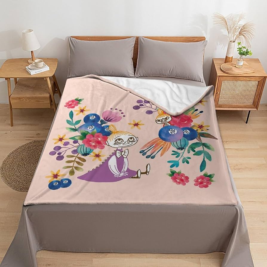 布団・毛布 momotyan Amazon｜ブランケット ムーミン ミムラねえさん 毛布 シングル