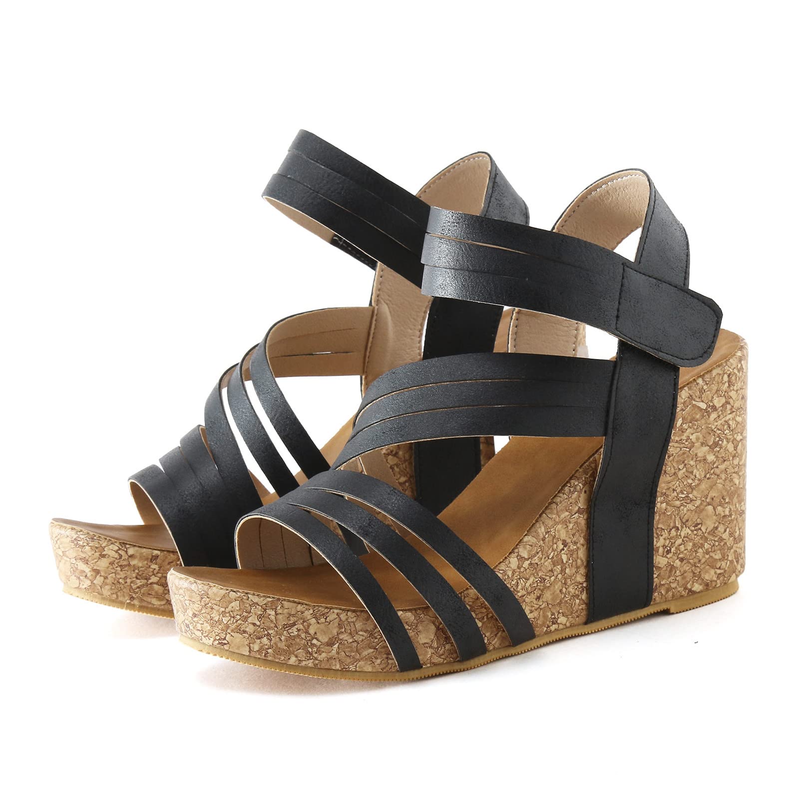 Generico Sandales Et Mules Pour Femmes Confortables LéGèRes AntidéRapantes Semelle Souple Respirantes Chaussures Femme éTé Mode Mules Support Pieds Larges Ville Vacances