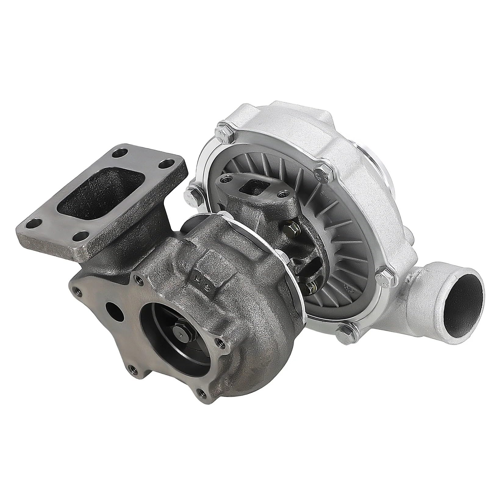 Refroidisseur intermédiaire Kit De Conduite D'huile BOV Turbocompresseur Universel T3 T4 T04E Soupape De Décharge Refroidisseur Intermédiaire