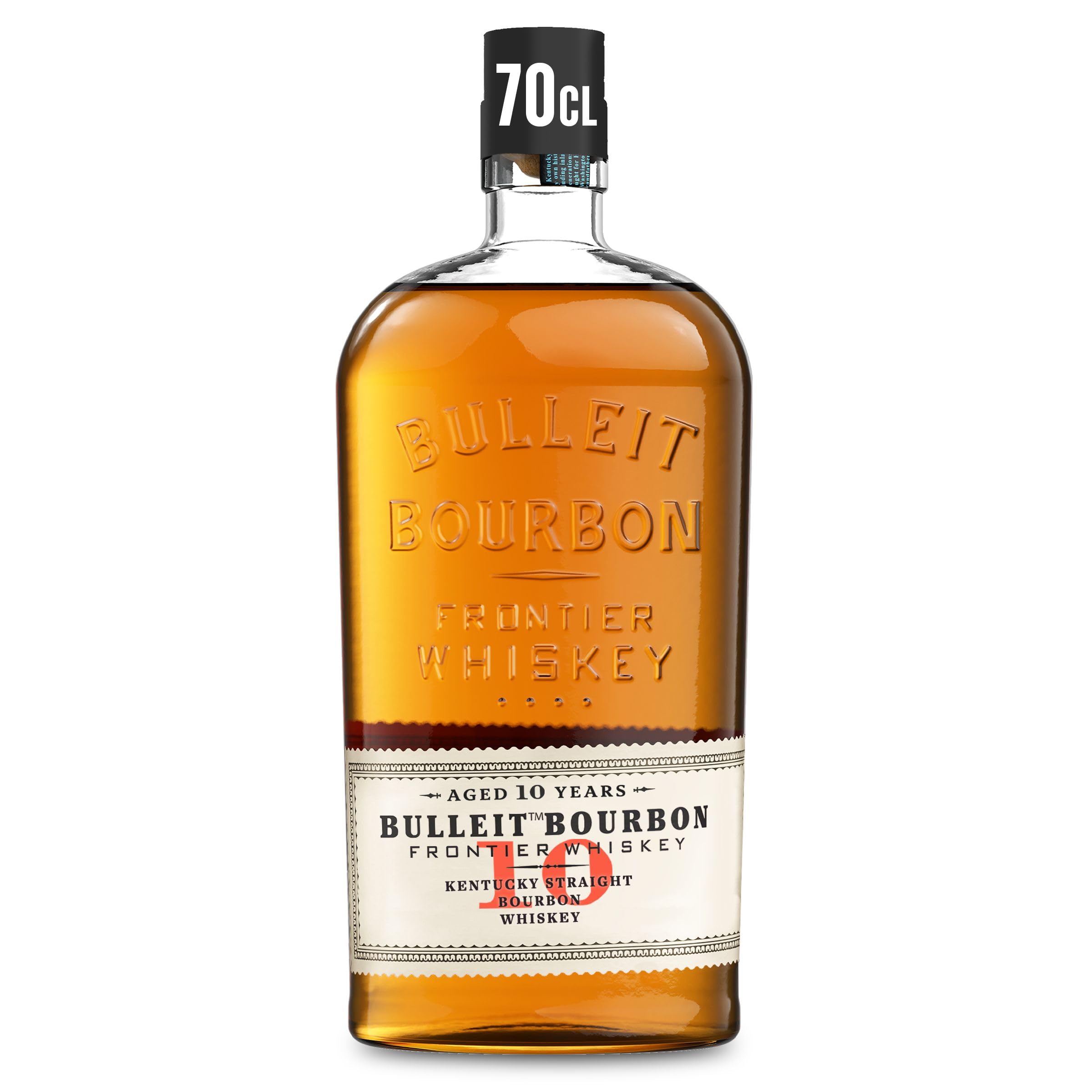Bulleit Bourbon 10 Años, whisky americano, 700 ml