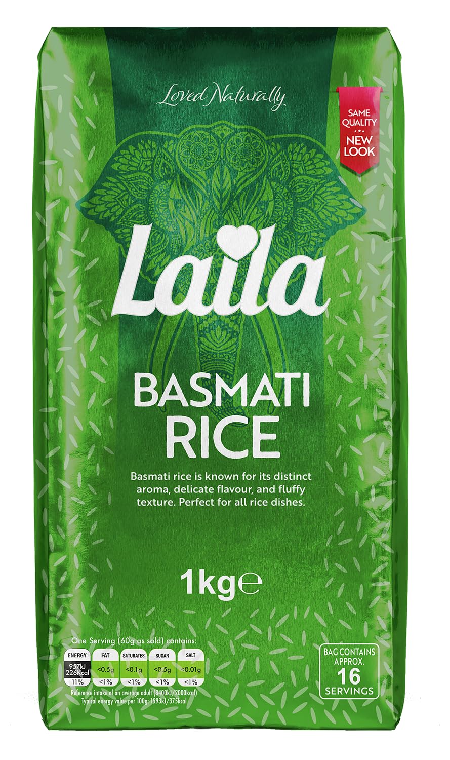 Laila Premium Basmati Reis 1000g