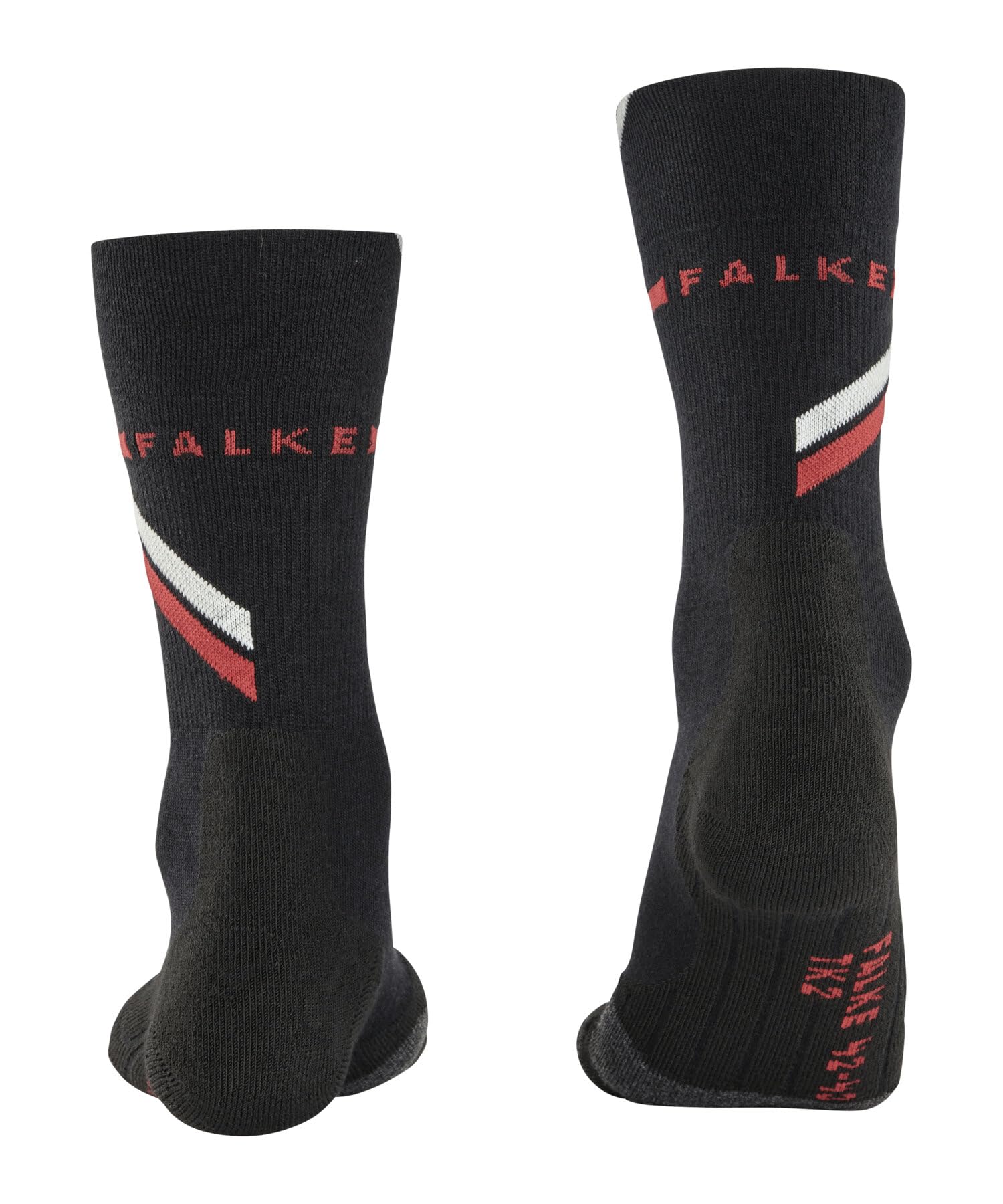FALKE Herren Wandersocken TK2 Explore M So Wolle Funktionsmaterial antiblasen dick 1 Paar, Schwarz Black 3008 Iconic, 42-43 – Ansicht 2