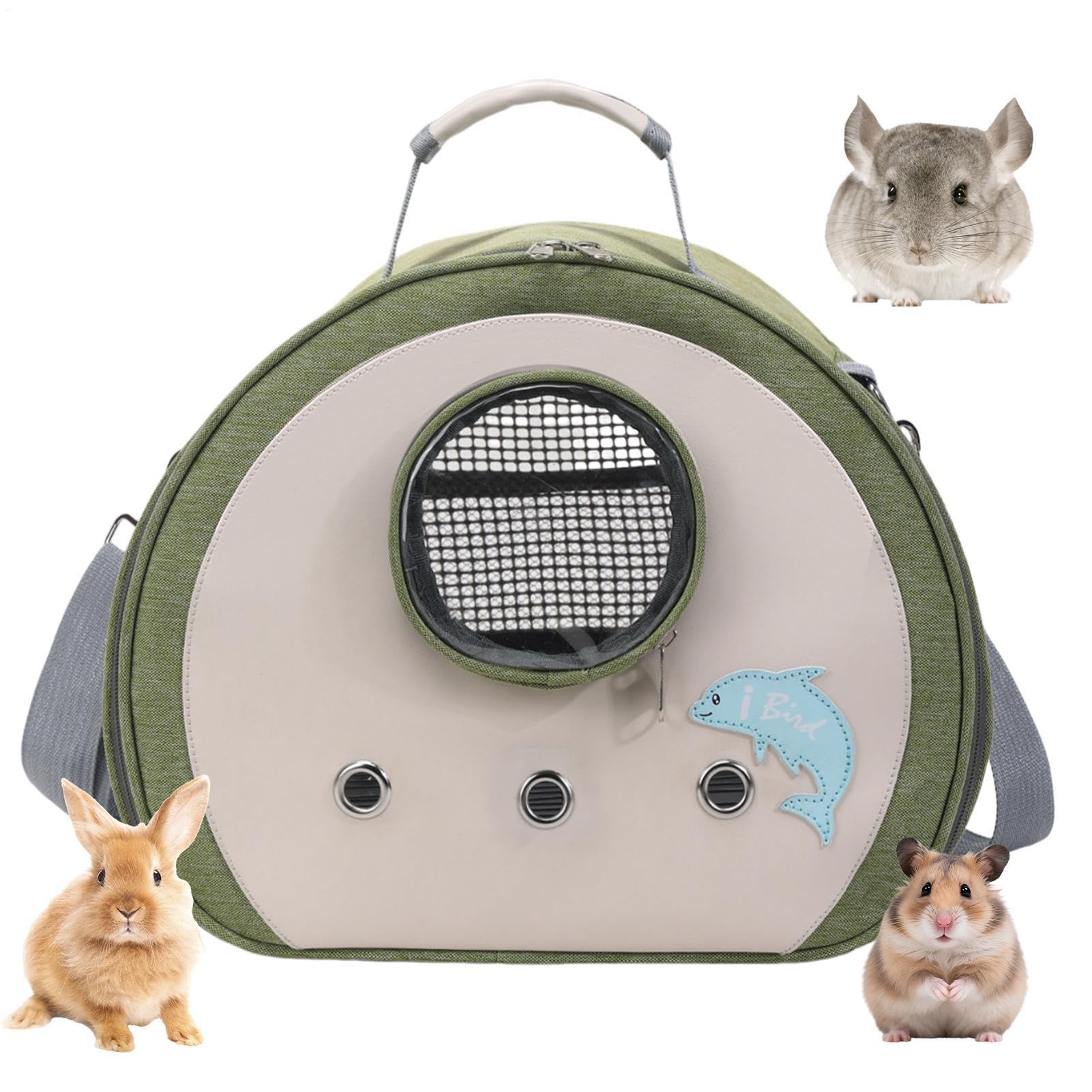 Trasportino per Furetti,Tessuto Oxford Dotato Di Cerniera E Tracolla Singola | Porta Animali Domestici,Adatto A Gatti Cincillà Furetti Ricci Outdoor Passeggiate E Viaggio