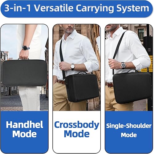 Miniatura 7 de Estuche rígido de viaje para impresora portátil HP OfficeJet 250 todo en uno (CZ992A), bolsa de transporte de almacenamiento de impresora con