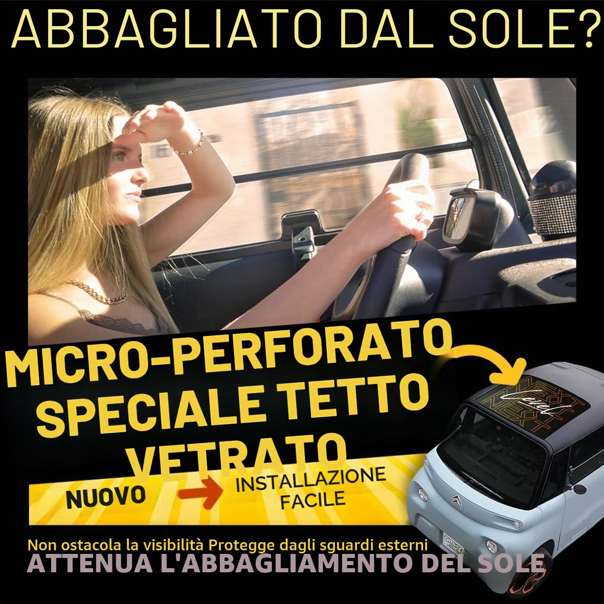 Parasole Topo Top 03 compatibile per Fiat TOPOLINO